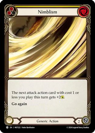 Nimblism (Yellow) (MST222) [Part the Mistveil] - Deck Out Gaming