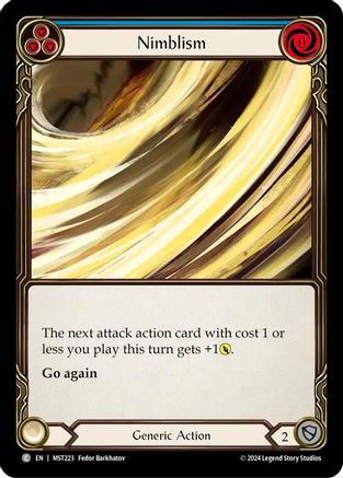 Nimblism (Blue) (MST223) [Part the Mistveil] - Deck Out Gaming