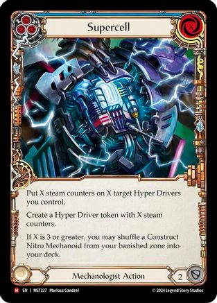 Supercell (MST227) [Part the Mistveil] Rainbow Foil - Deck Out Gaming