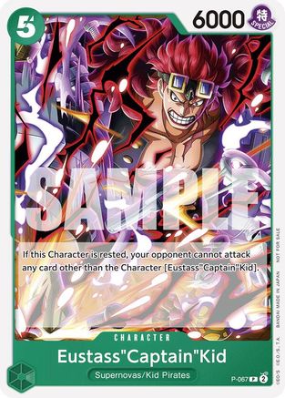 Eustass"Captain"Kid (OP-07 Pre-Release Tournament) (P-067) [One Piece Promotion Cards] - Deck Out Gaming