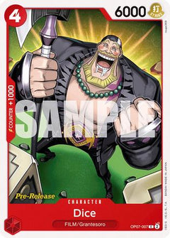 Dice (OP07-007) [500 Years in the Future Pre-Release Cards] - Deck Out Gaming