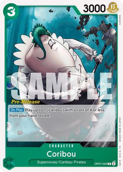 Coribou (OP07-025) [500 Years in the Future Pre-Release Cards] - Deck Out Gaming