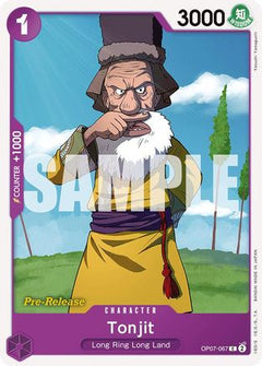 Tonjit (OP07-067) [500 Years in the Future Pre-Release Cards] - Deck Out Gaming