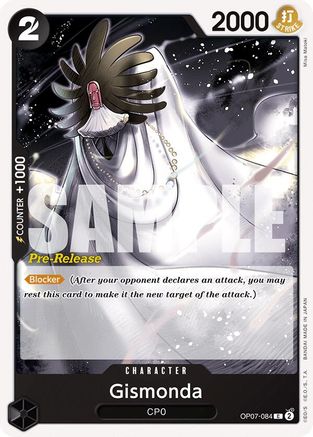 Gismonda (OP07-084) [500 Years in the Future Pre-Release Cards]