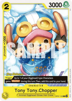 Tony Tony.Chopper (103) (OP07-103) [500 Years in the Future Pre-Release Cards] - Deck Out Gaming
