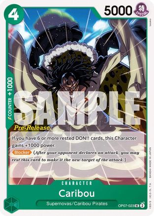 Caribou (OP07-023) [500 Years in the Future Pre-Release Cards]