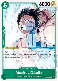 Monkey.D.Luffy (033) (OP07-033) [500 Years in the Future Pre-Release Cards] - Deck Out Gaming