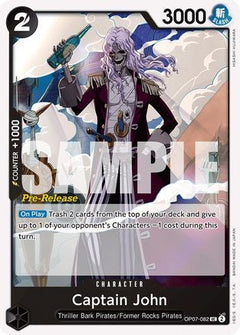 Captain John (OP07-082) [500 Years in the Future Pre-Release Cards] - Deck Out Gaming