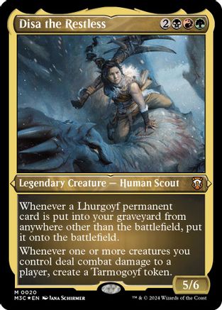 Disa the Restless (Foil Etched) (20) [Modern Horizons 3 Commander] foil - Deck Out Gaming