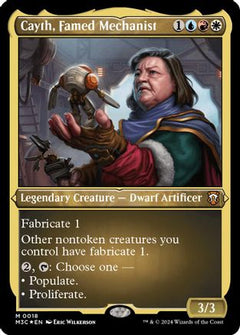Cayth, Famed Mechanist (Foil Etched) (18) [Modern Horizons 3 Commander] foil - Deck Out Gaming