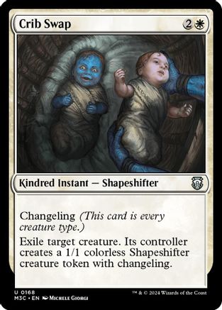 Crib Swap (Ripple Foil) (168) [Modern Horizons 3 Commander] foil - Deck Out Gaming