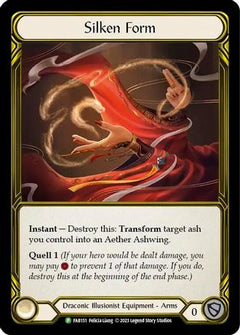 Silken Form (Golden) (FAB151) [Flesh and Blood: Promo Cards] Cold Foil - Deck Out Gaming