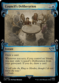 Council's Deliberation (Showcase Scrolls) (497) [The Lord of the Rings: Tales of Middle-earth] - Deck Out Gaming