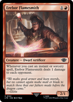 Erebor Flamesmith (122) [The Lord of the Rings: Tales of Middle-earth] foil - Deck Out Gaming