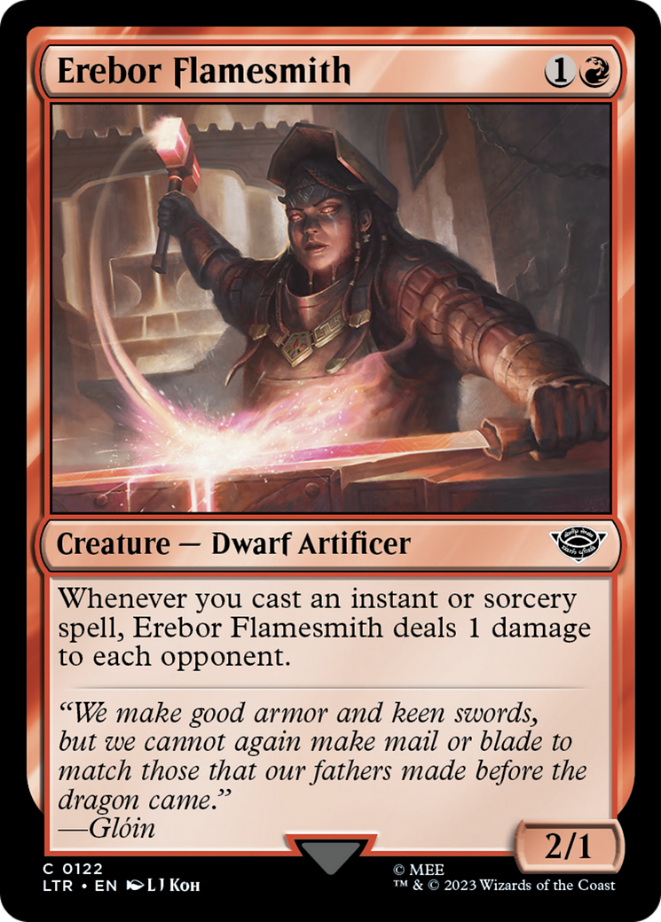 Erebor Flamesmith (122) [The Lord of the Rings: Tales of Middle-earth] - Deck Out Gaming