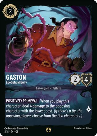 Gaston - Egotistical Bully (5/31) [Illumineers Quest Deep Trouble]-1
