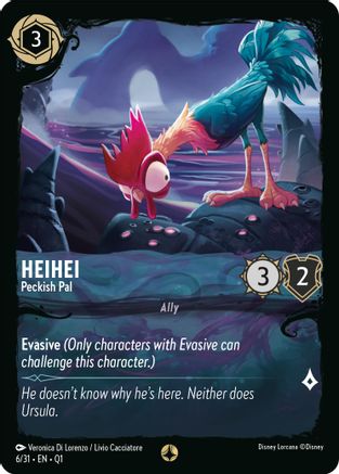 HeiHei - Peckish Pal (6/31) [Illumineers Quest Deep Trouble]