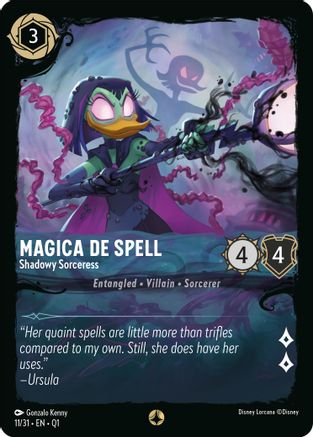 Magica De Spell - Shadowy Sorceress (11/31) [Illumineers Quest Deep Trouble]-1
