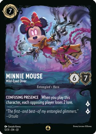 Minnie Mouse - Wild-Eyed Diver (12/31) [Illumineers Quest Deep Trouble]-1