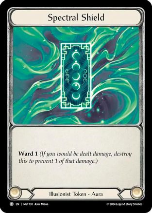 Spectral Shield (158-B) (MST158-B) [Part the Mistveil] - Deck Out Gaming