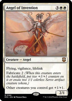 Angel of Invention (Ripple Foil) (166) [Modern Horizons 3 Commander] foil - Deck Out Gaming