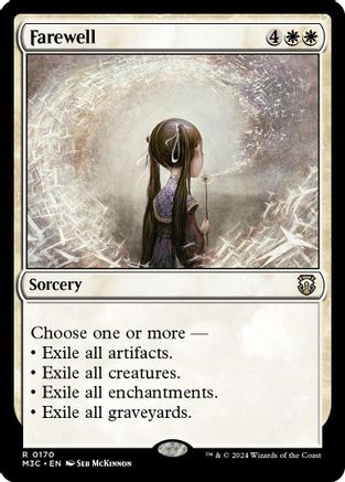 Farewell (Ripple Foil) (170) [Modern Horizons 3 Commander] foil - Deck Out Gaming