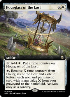 Hourglass of the Lost (Extended Art) (Ripple Foil) (40) [Modern Horizons 3 Commander] foil - Deck Out Gaming