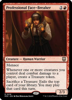 Professional Face-Breaker (Ripple Foil) (216) [Modern Horizons 3 Commander] foil - Deck Out Gaming
