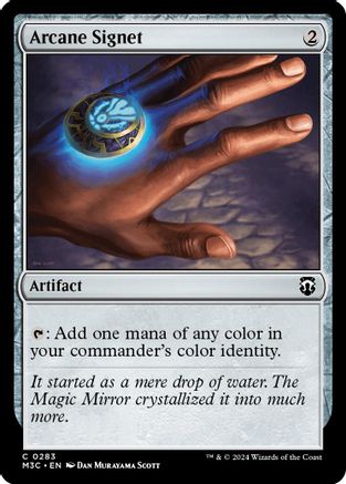 Arcane Signet (Ripple Foil) (283) [Modern Horizons 3 Commander] foil - Deck Out Gaming