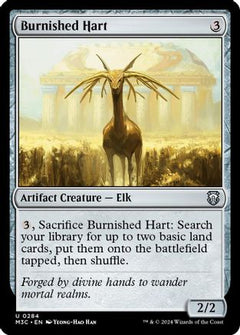 Burnished Hart (Ripple Foil) (284) [Modern Horizons 3 Commander] foil - Deck Out Gaming