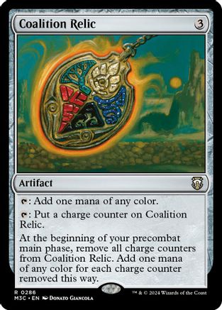 Coalition Relic (Ripple Foil) (286) [Modern Horizons 3 Commander] foil - Deck Out Gaming