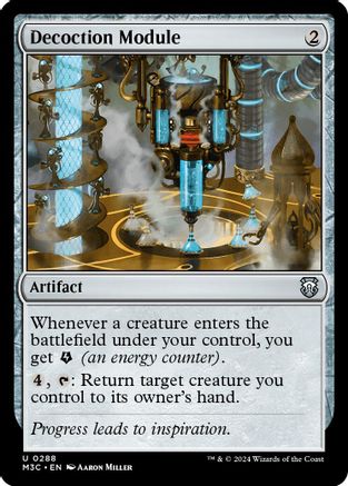 Decoction Module (Ripple Foil) (288) [Modern Horizons 3 Commander] foil - Deck Out Gaming