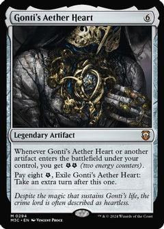 Gonti's Aether Heart (Ripple Foil) (294) [Modern Horizons 3 Commander] foil - Deck Out Gaming