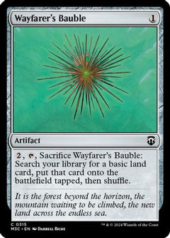 Wayfarer's Bauble (Ripple Foil) (315) [Modern Horizons 3 Commander] foil - Deck Out Gaming