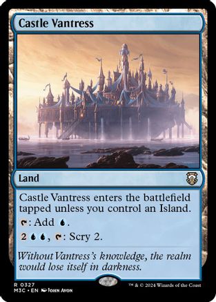 Castle Vantress (Ripple Foil) (327) [Modern Horizons 3 Commander] foil - Deck Out Gaming