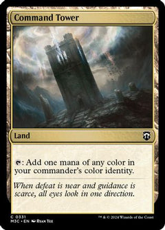 Command Tower (Ripple Foil) (331) [Modern Horizons 3 Commander] foil - Deck Out Gaming