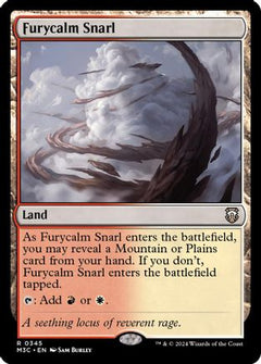 Furycalm Snarl (Ripple Foil) (345) [Modern Horizons 3 Commander] foil - Deck Out Gaming