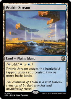Prairie Stream (Ripple Foil) (365) [Modern Horizons 3 Commander] foil - Deck Out Gaming