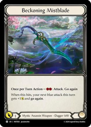 Beckoning Mistblade // Spectral Shield (MST003//MST158) [Part the Mistveil] - Deck Out Gaming