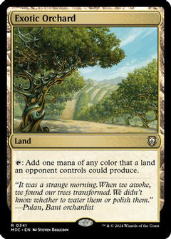 Exotic Orchard (Ripple Foil) (341) [Modern Horizons 3 Commander] foil - Deck Out Gaming