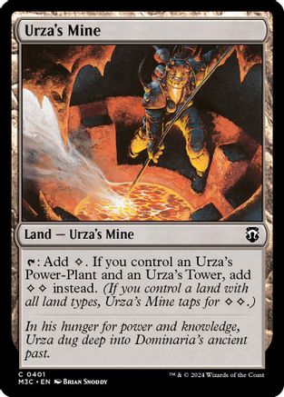Urza's Mine (Ripple Foil) (401) [Modern Horizons 3 Commander] foil - Deck Out Gaming
