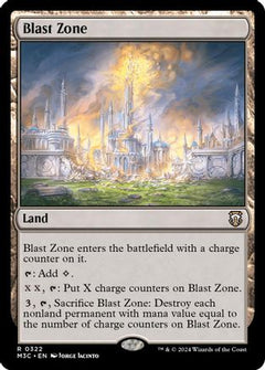Blast Zone (Ripple Foil) (322) [Modern Horizons 3 Commander] foil - Deck Out Gaming