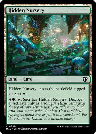 Hidden Nursery (Ripple Foil) (349) [Modern Horizons 3 Commander] foil - Deck Out Gaming