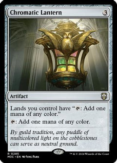 Chromatic Lantern (Ripple Foil) (285) [Modern Horizons 3 Commander] foil - Deck Out Gaming