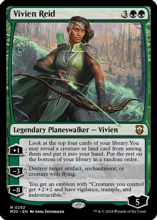 Vivien Reid (Ripple Foil) (252) [Modern Horizons 3 Commander] foil - Deck Out Gaming