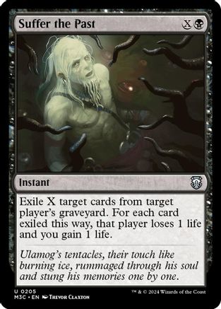 Suffer the Past (Ripple Foil) (205) [Modern Horizons 3 Commander] foil - Deck Out Gaming