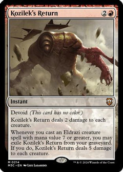 Kozilek's Return (Ripple Foil) (214) [Modern Horizons 3 Commander] foil - Deck Out Gaming