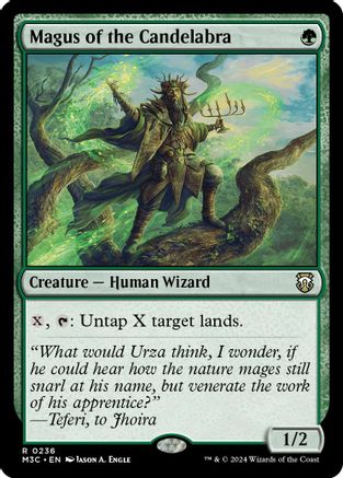 Magus of the Candelabra (Ripple Foil) (236) [Modern Horizons 3 Commander] foil - Deck Out Gaming