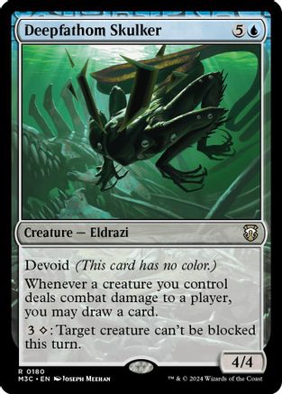 Deepfathom Skulker (Ripple Foil) (180) [Modern Horizons 3 Commander] foil - Deck Out Gaming