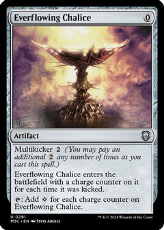 Everflowing Chalice (Ripple Foil) (291) [Modern Horizons 3 Commander] foil - Deck Out Gaming